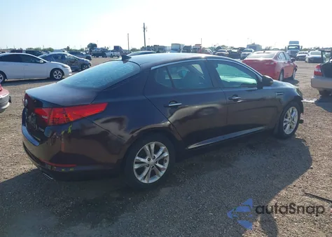 2013 Kia Optima Ex from USA, damaged, VIN 5XXGN4A76DG216264